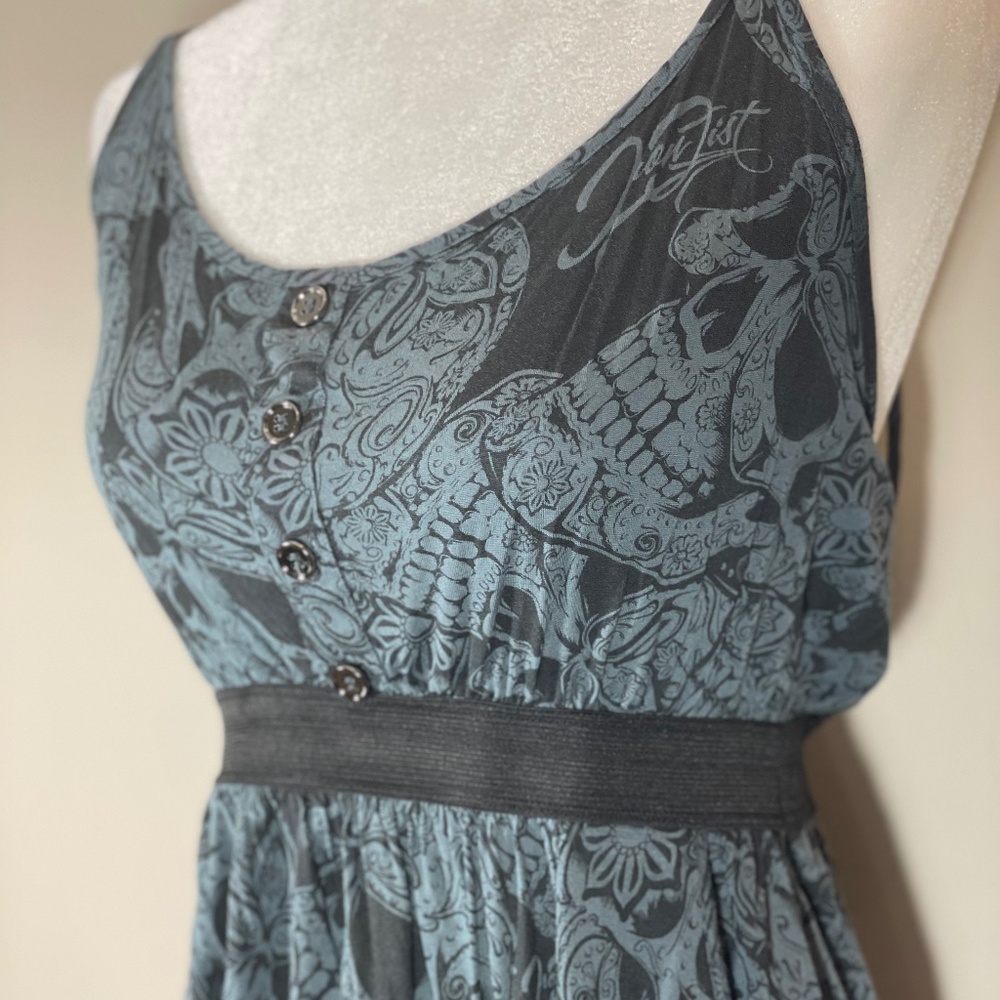 IRON FIST Sugar Skull Mini Dress WITH POCKETS OMG